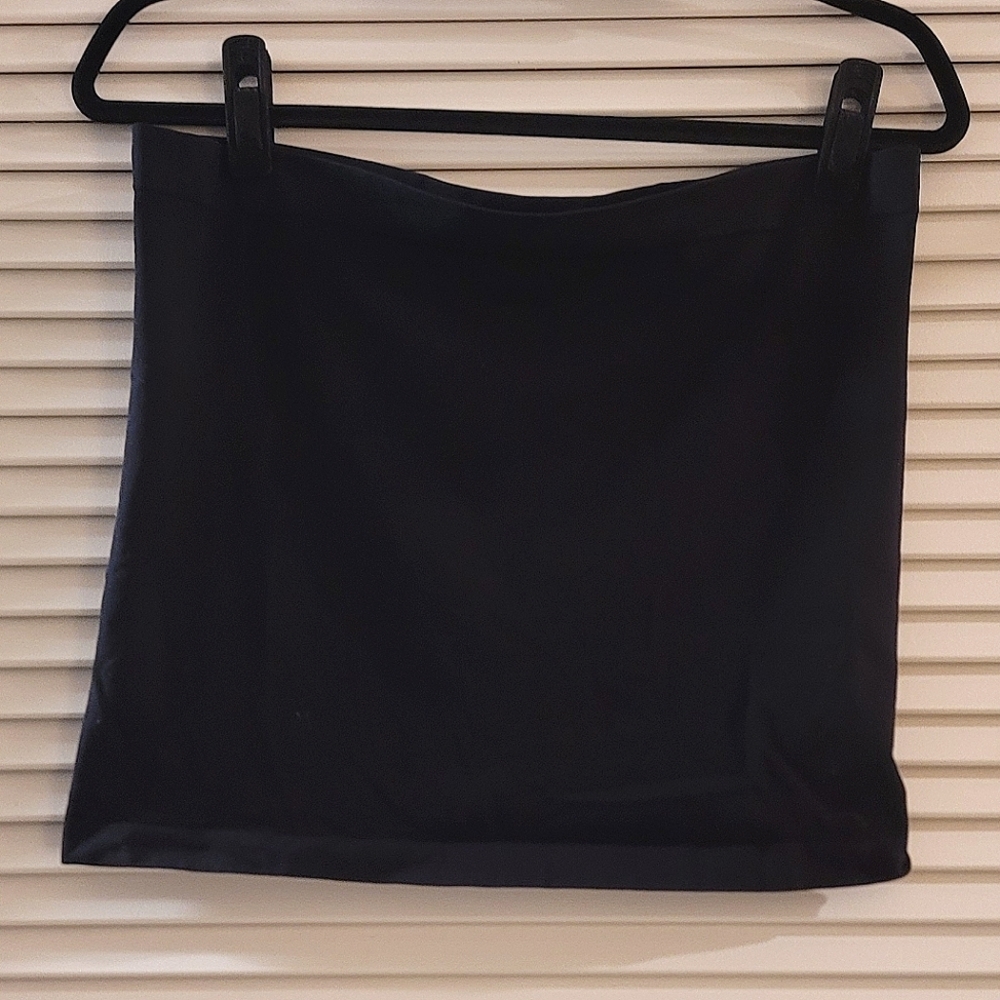 Motherhood Maternity- Black Pullover Strapless Tube/Bandeau Top